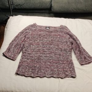 Lark lane Women's Marled Sweater Size Large
